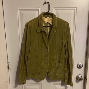 J. Crew Olive Green Y2K Preppy Blazer